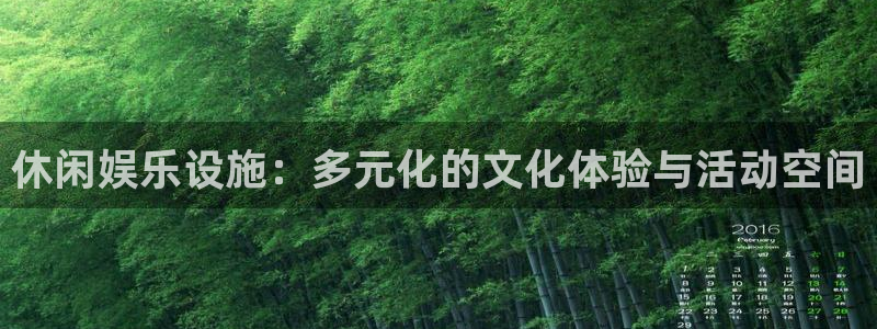 富联娱乐：休闲娱乐设施：多元化的文化体验与活动空间
